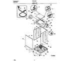 Frigidaire FWS545NBT2 cabinet/top diagram
