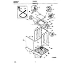 Frigidaire FWS645RBT2 cabinet/top diagram