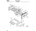 Frigidaire FGB557CBT2 drawer/door diagram