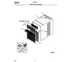White-Westinghouse WAK107Y1V cabinet front and wrapper diagram