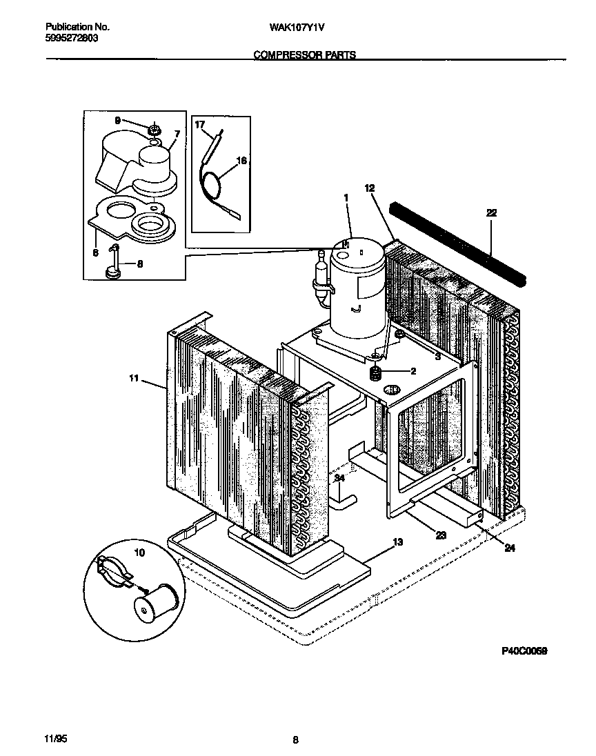 Compressor parts