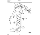 Universal/Multiflex (Frigidaire) MRT18BSCW0 cabinet diagram