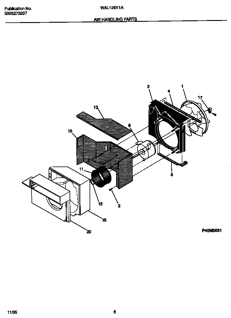 Air handling parts