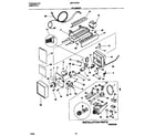 Universal/Multiflex (Frigidaire) MRT18TRCW1 ice maker diagram