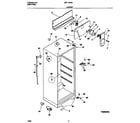 Universal/Multiflex (Frigidaire) MRT18DNCD2 cabinet diagram