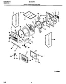 Upper cabinet/drum/heater