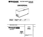 Universal/Multiflex (Frigidaire) MFC20M4BW4 cover diagram
