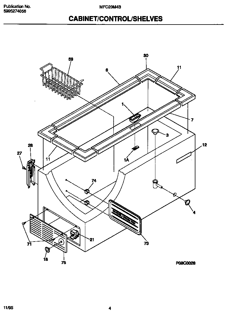 CABINET/CONTROL/SHELVES