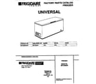 Universal/Multiflex (Frigidaire) MFC25M4BW4 cover diagram