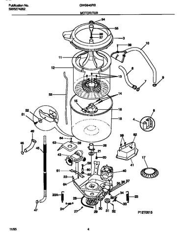 Motor/tub