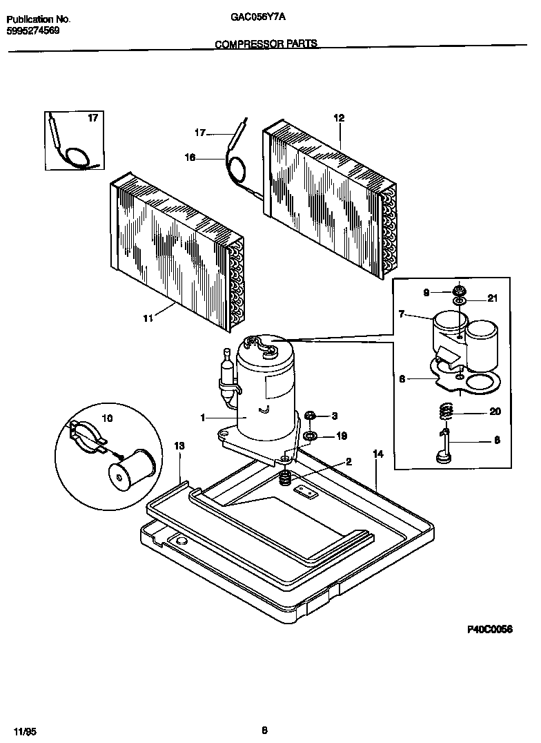 Compressor parts