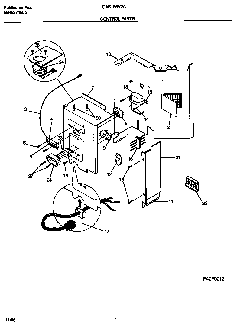 Control parts