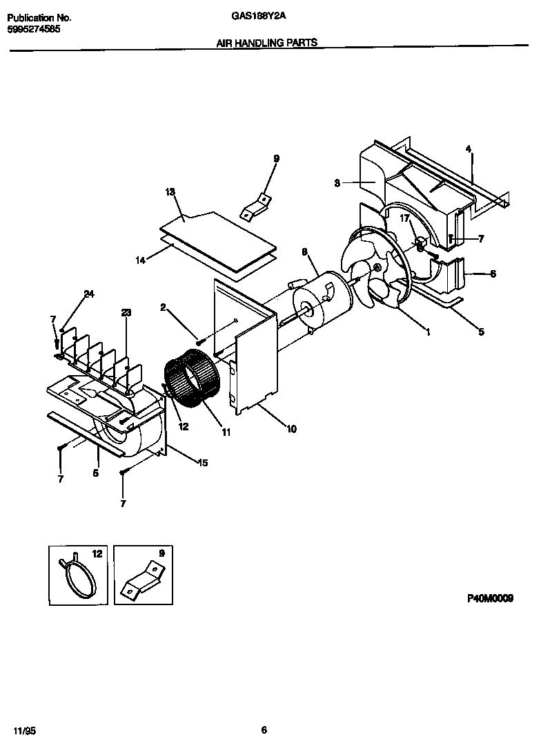 Air handling parts