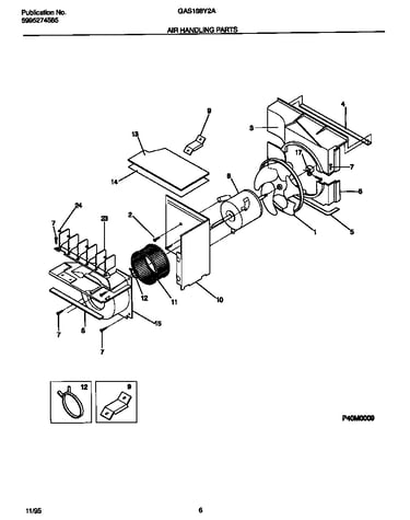 Air handling parts
