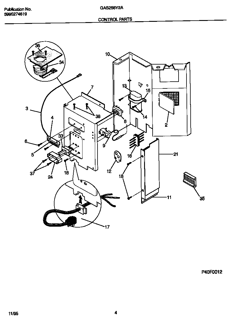 Control parts