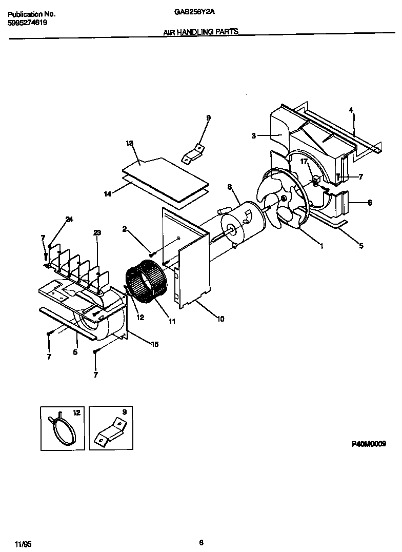 Air handling parts