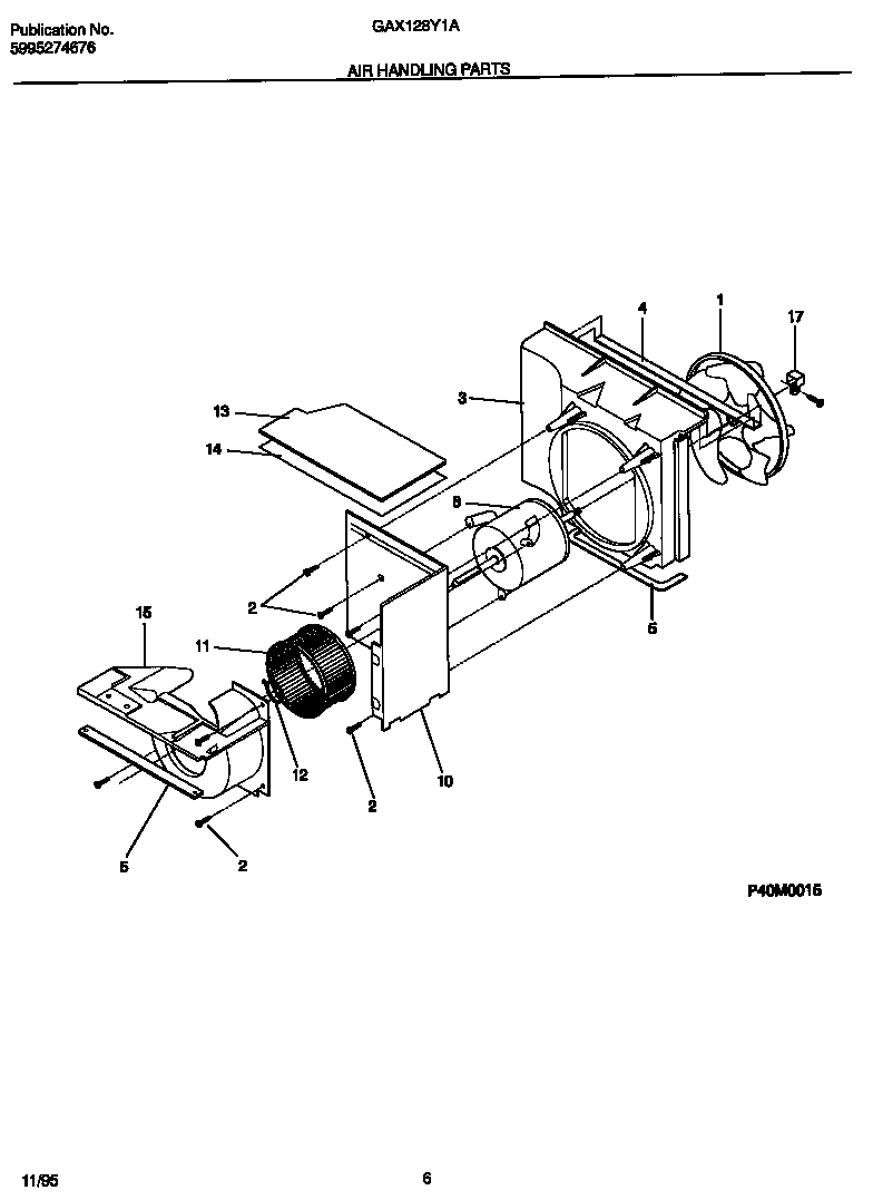 Air handling parts
