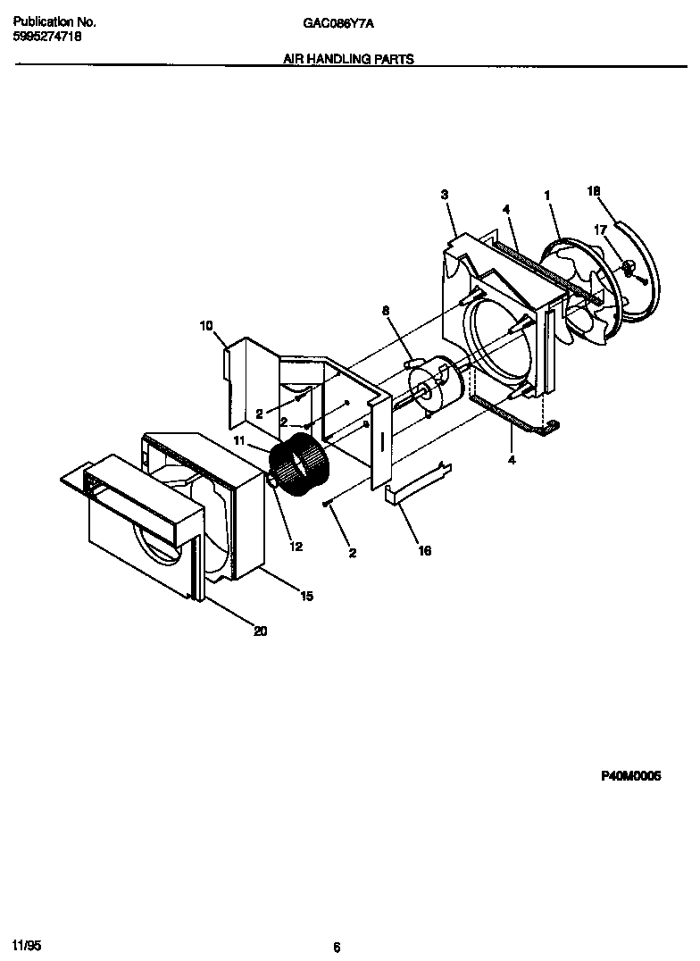 Air handling parts