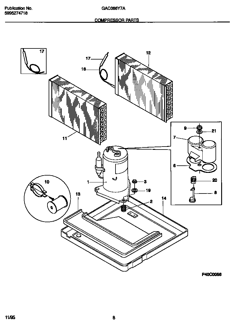 Compressor parts