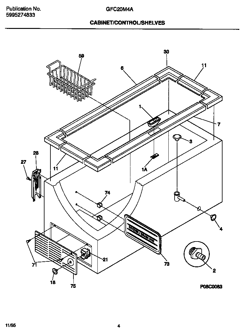 CABINET/CONTROL/SHELVES