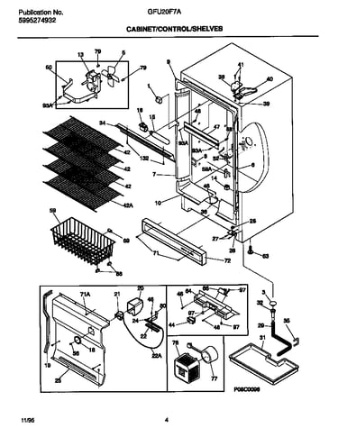 Cabinet/control/shelves