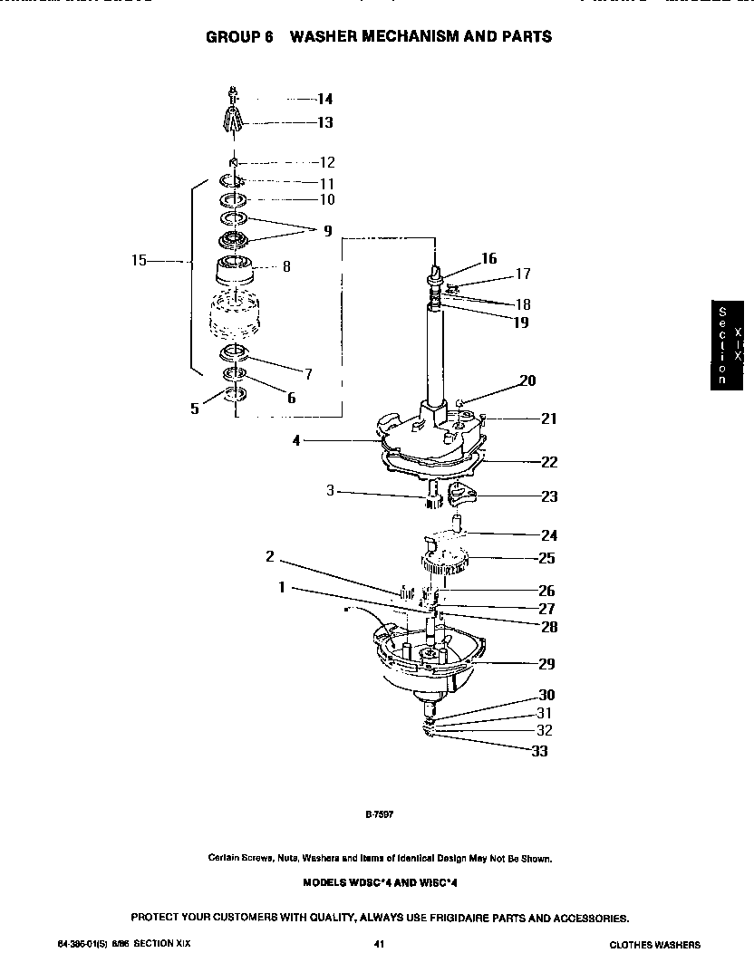 WASHER MECHANISM