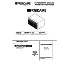 Frigidaire FAC053T7A2 cover diagram
