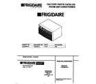 Frigidaire FAC056W7A5 cover diagram