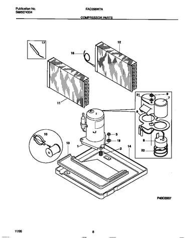 Compressor parts