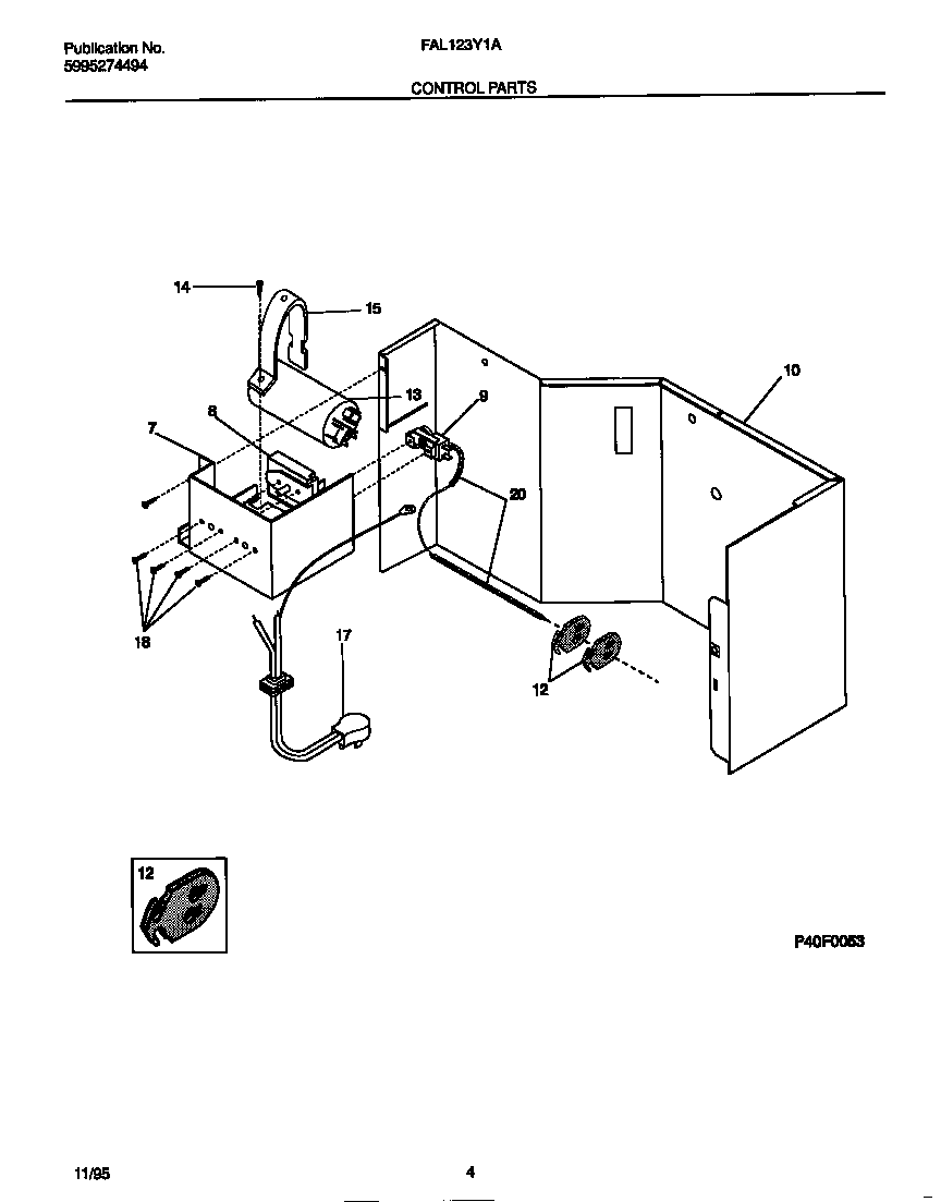 Control parts
