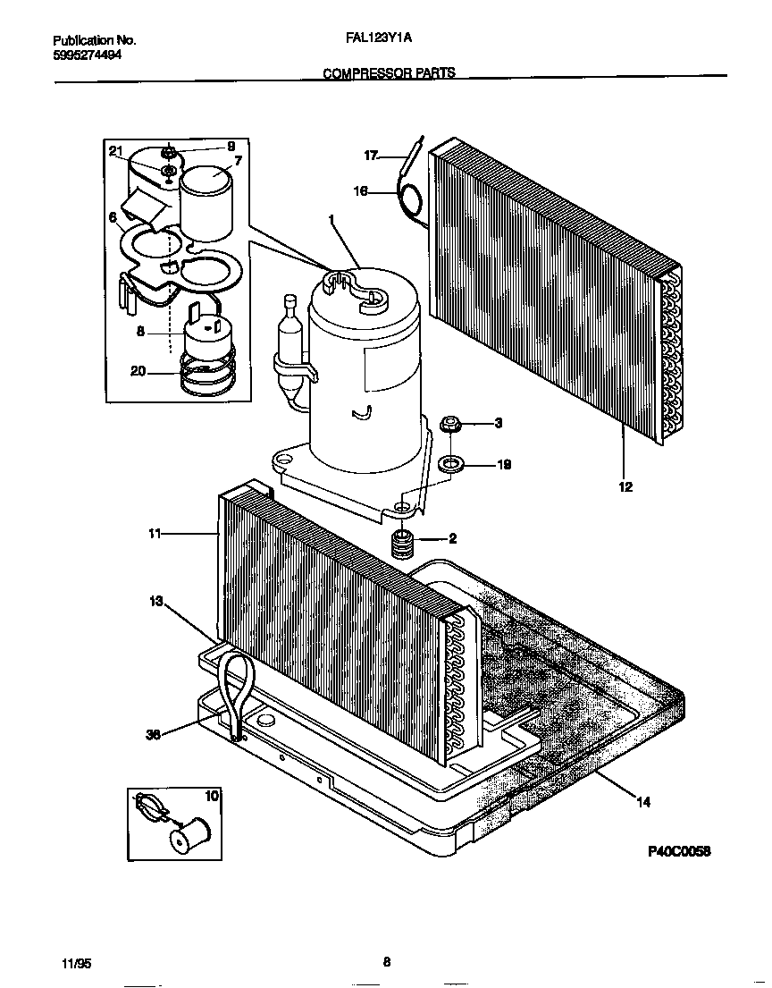 Compressor parts