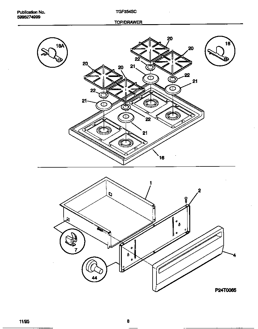 Top/drawer