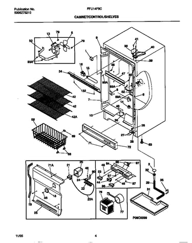 Cabinet/control/shelves