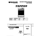 Tappan 30-4942-00-07 cover diagram