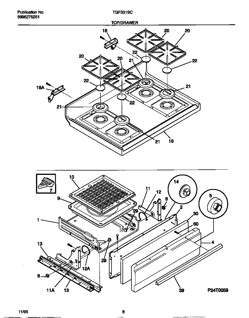 Top/drawer