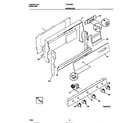 Tappan TGF332BCDB backguard diagram