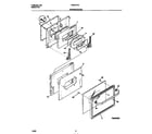 Frigidaire FEB374CCT1 drawer/door diagram