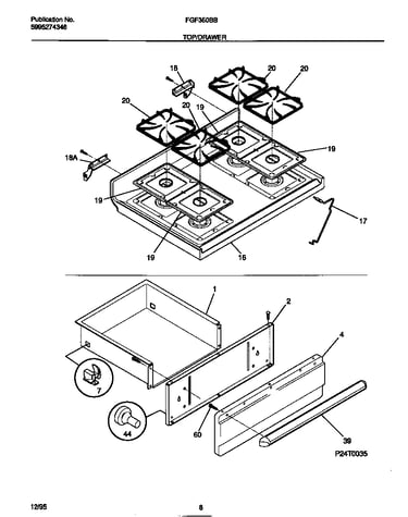 Top/drawer