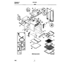 Frigidaire FGF378WCCB body diagram