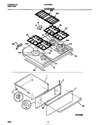 Top/drawer