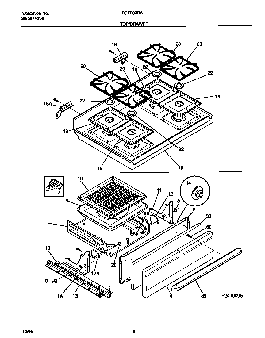 Top/drawer