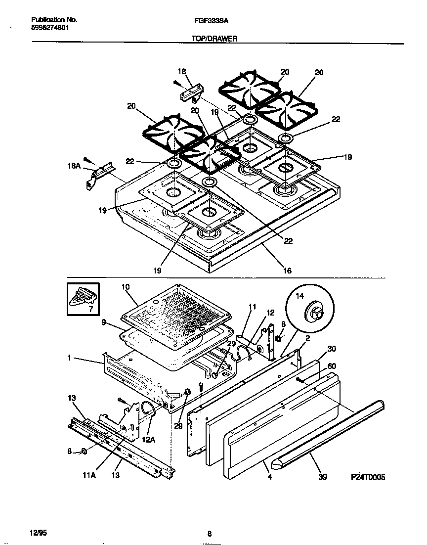 Top/drawer
