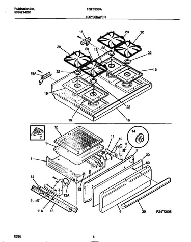 Top/drawer