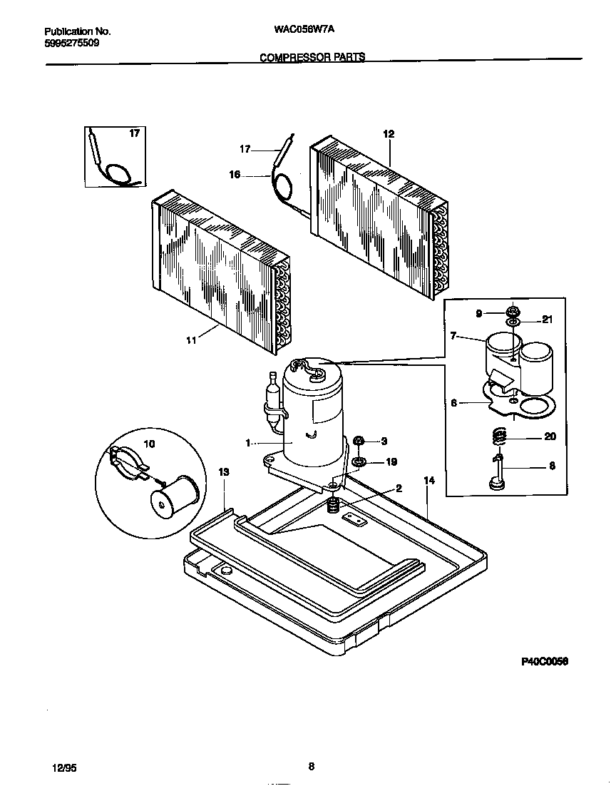 Compressor parts