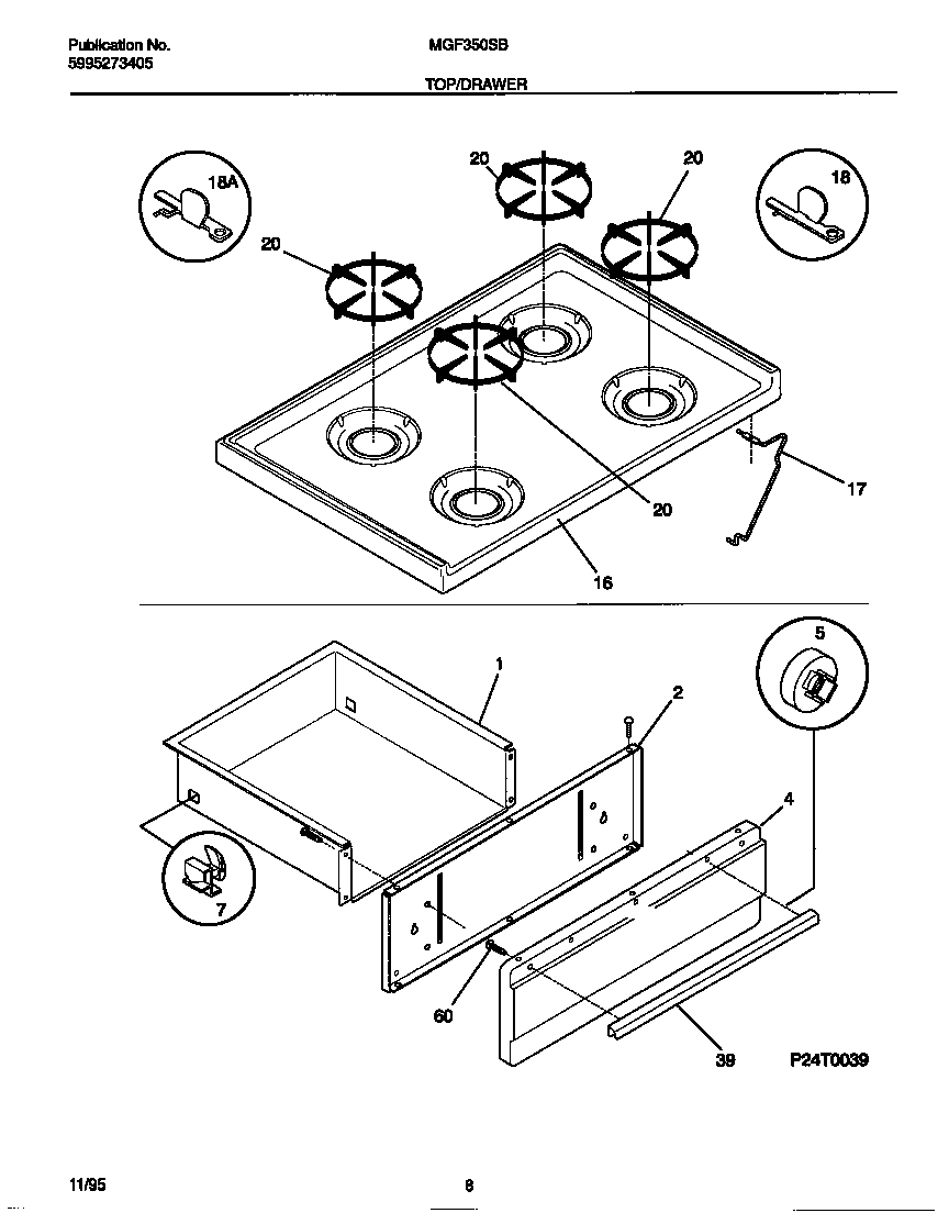 Top/drawer