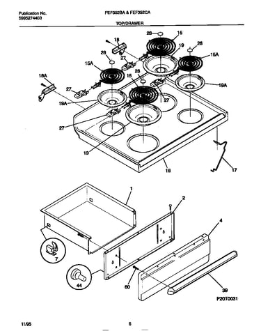 Top/drawer