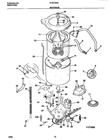 Motor/tub