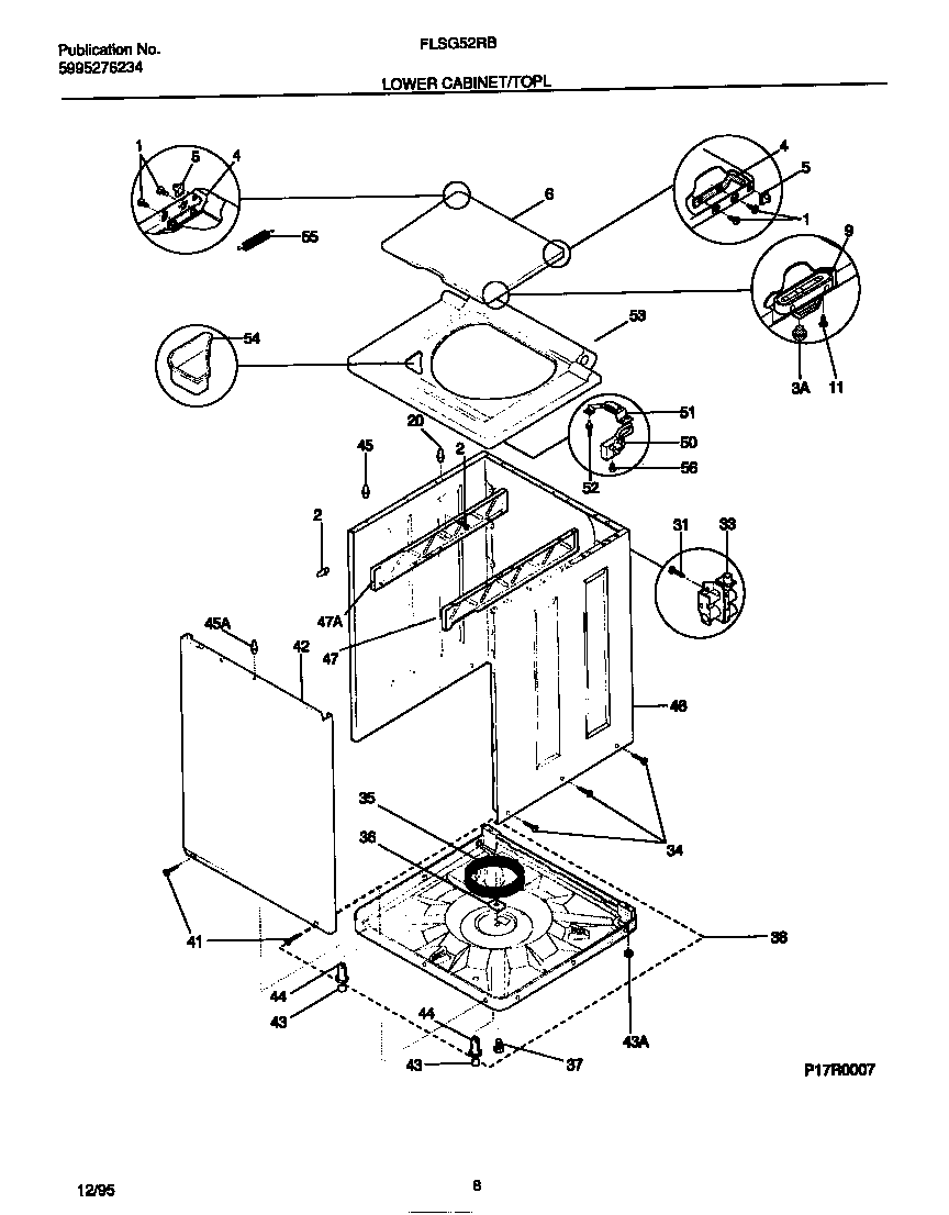 Lower cabinet/top