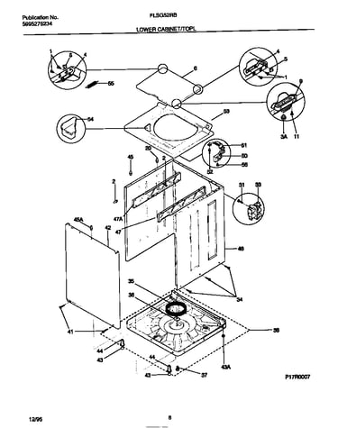 Lower cabinet/top