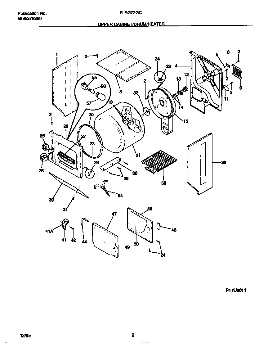 UPPER CABINET/DRUM/HEATER